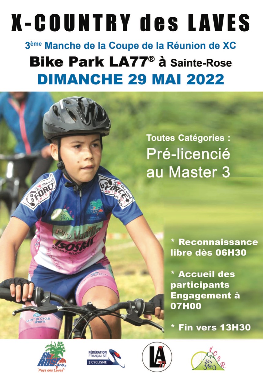 AFFICHE XC des LAVES Coupe de la Reunion M3