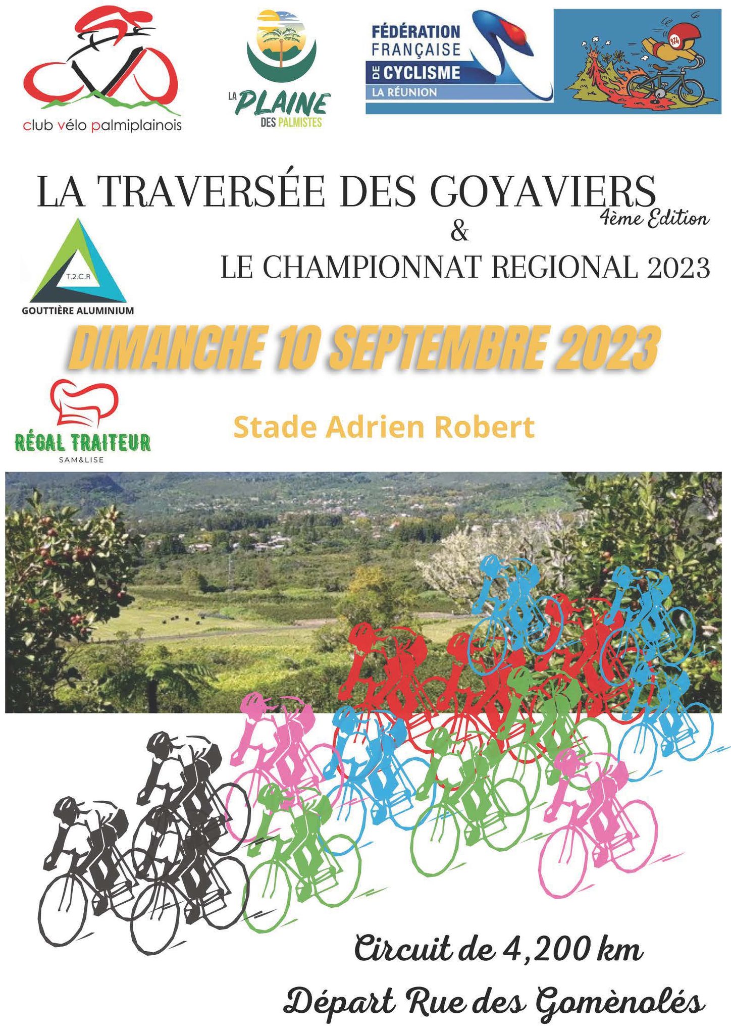 AFFICHE GP Plaine des Palmistes 4e Champ.Reg. CVP