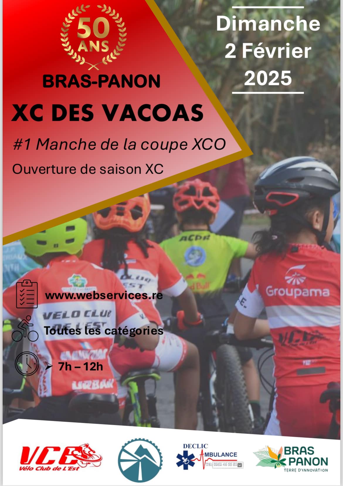 AFFICHE XC des Vacoas M1 VCE